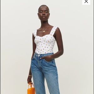 NWT Reformation Santana Top